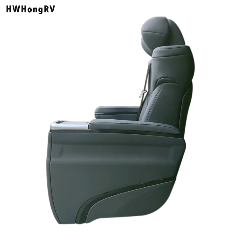 Hwhongrv电动汽车座椅用于Van MPV豪华轿车RV房车露营车辆豪华内部座椅coaster alphard vellfire