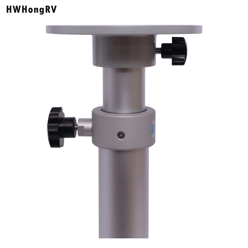 Hwhongrv RV铝制望远镜桌腿面包车高度可调节支撑车餐桌腿1
