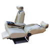 当床MPV座椅用加热皮带隐藏柜通风时，商用车双座航空座椅的后座可以扁平