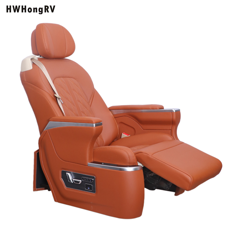 用于汽车改装的 Rv 改装胶囊座椅，具有强大的调节功能和电动滑块露营车座椅