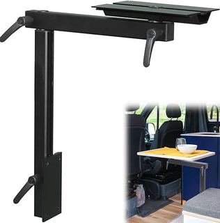 RV桌子腿，旋转360度可移动的高级铝合金RV桌腿支架，可调节的RV，浮桥，浮动物，卡车露营者，旅行拖车