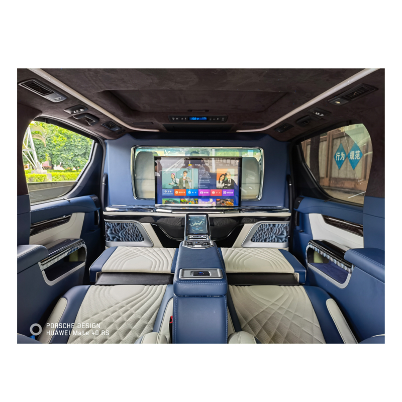 HWHongRV 小巴贵宾车隔板适用于带 RV 商务舱电动座椅的豪华轿车
