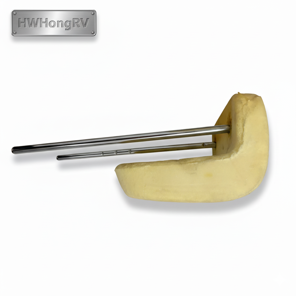 Lshape 可调节汽车座椅头枕 – 3 级高度调节，6 厘米行程，可选裸泡沫芯或定制内饰 – 汽车座椅通用替换头枕