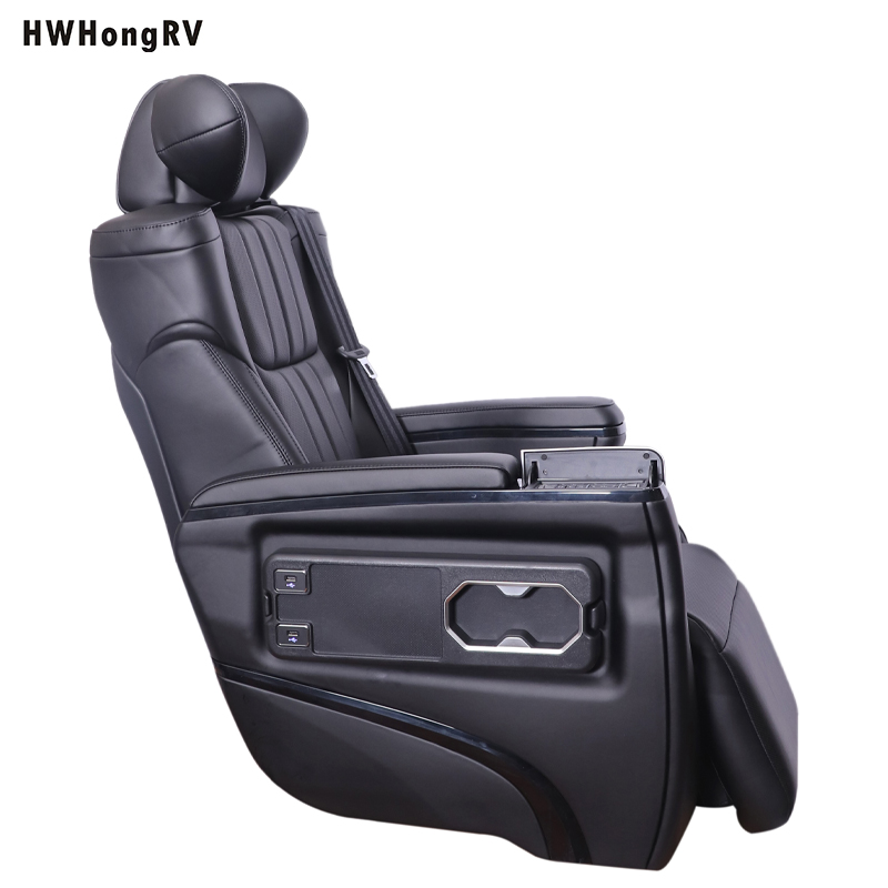 HWHONGRV电动汽车座椅用于Van MPV豪华轿车RV露营车式豪华内部座椅座椅alphard vellfire。